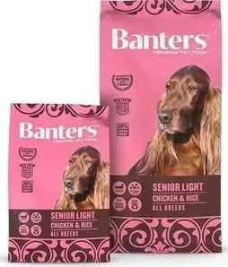 Сухой корм Banters Senior Dog Light All Breeds Chicken Rice с курицей и рисом для пожилых собак 3кг (BAM80SL03)