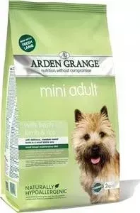 Сухой корм ARDEN GRANGE Adult Dog Mini Hypoallergenic with Fresh LambRice с ягненком и рисом для взрослых собак мелких пород 6кг (AG622318): характери