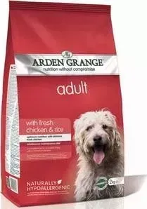 Сухой корм ARDEN GRANGE Adult Dog Hypoallergenic with Fresh ChickenRice гипоалергенный с курицей и рисом для взрослых собак 12кг (AG603348): характери