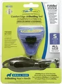 Фурминатор FURminator FURflex deShedding Tool S Comfort Edge Small Dog All Hair против линьки для собак мелких пород с любой длиной шерсти: характерис