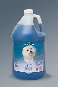 Шампунь BIO-GROOM Super White Shampoo супер белый осветляющий для собак 3,8л (21128)