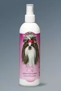 Спрей BIO-GROOM Mink Oil Instant Coat Glosser Conditioner кондиционер с норковым маслом для собак 355мл (30712)