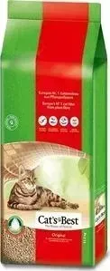 Наполнитель Cat&amp;#039;s Best Cat&s Best Original древесный комкующийся для кошек 17,2кг (40л)
