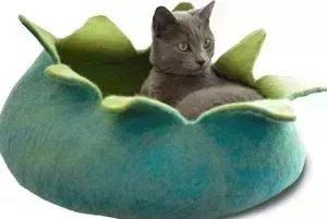 Дом Dharma dog Karma cat ик Лепестки зеленые 20" для животных