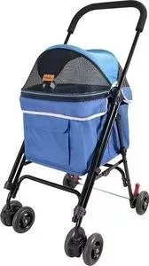 Коляска Ibiyaya Astro Mini Pet Buggy синяя для собак (FS1732-B)