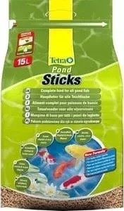 Корм Tetra Pond Sticks Complete Food for All Pond Fish палочки для прудовых рыб 15л