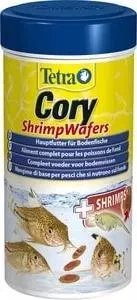 Корм Tetra Cory Shrimp Wafers Complete Food for Bottom-feeding Fish пластинки с креветками для донных рыб 250мл