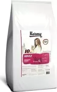 Сухой корм Karmy Adult Cat Телятина для взрослых кошек 10кг