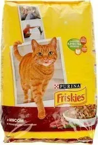 Сухой корм Friskies с мясом и полезными овощами для кошек 10кг (12053617)
