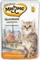 Паучи Мнямс Цыпленок "Маренго" с цыплёнком и лесными ягодами для котят 85г