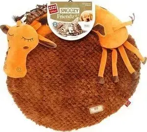Лежанка GiGwi Snoozy Friendz WarmComfort 3D жираф для кошек и маленьких собак 57см (75416)