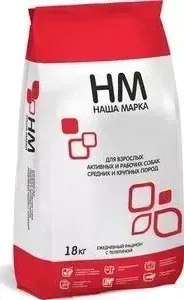 Сухой корм Наша Марка НМ Ежедневный рацион с телятиной для взрослых активных и рабочих собак средних и крупных пород 18кг (НМ-2518)