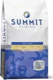 Сухой корм SUMMIT Original Adult Recipe Three Meat Protein Lamb,ChickenSalmon с ягненком,курицей и лососем для взрослых собак 12,7кг (10380): характер
