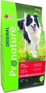 Сухой корм Pronature Original Adult Dog Lamb with Peas and Barley Recipe с ягненком, горохом и ячменем для собак всех пород 11,3кг (102.528)