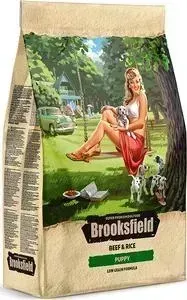 Сухой корм BROOKSFIELD Puppy Low Grain Beef Rice низкозерновой с говядиной и рисом для щенков 3кг (5651001)