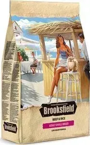Сухой корм BROOKSFIELD Adult Dog Small Breed Low Grain Beef Rice низкозерновой с говядиной и рисом для собак мелких пород 3кг (5651021): характеристик