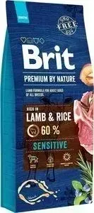 Сухой корм Brit Premium by Nature Sensitive Hight in Lamb Rice с ягненком и рисом для собак с чувствительным пищеварением 15кг (526642): характеристик