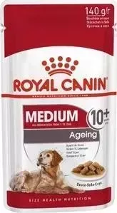 Пауч Royal Canin Medium Ageing 10+ Sause-Sobe кусочки в соусе собе для собак средних пород старше 10лет 140г
