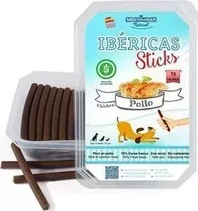Лакомство MEDITERRANEAN IBERICAS Sticks Chicken палочки из курицы для собак 900г (75шт)