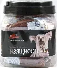 Лакомство GreenQZin Miniki Изящность утиные желудочки для собак мелких пород 525г (DkGz525Pc)