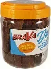 Лакомство BraVa Dog Snacks сушеное утиное филе для собак 400 г (110689)