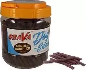 Лакомство BraVa Dog Snacks говяжьи палочки для собак 700 г (110695)