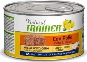 Консервы Trainer Natural Small Toy Adult with Chicken с курицей для взрослых собак мелких и миниатюрных пород 150г