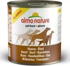 Консервы Almo Nature Classic Adult Dog with Beef с говядиной для собак 290г (4323)
