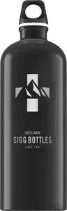 Бутылка Sigg для воды 1 л Mountain (8744.50) черная