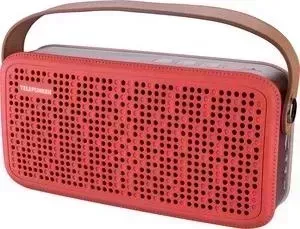 Портативная колонка TELEFUNKEN TF-PS1230B красный/коричневый