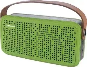 Портативная колонка TELEFUNKEN TF-PS1230B зеленый/коричневый