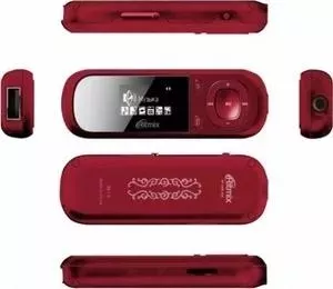 MP3 плеер RITMIX RF-3360 4Gb red