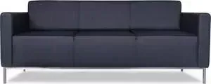 Диван Euroforma Евро люкс ИК P2 euroline, 9100 черный трехместный