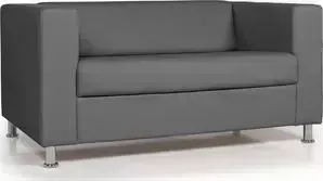 Диван Euroforma Аполло ИК P2 euroline, 990 серый двухместный