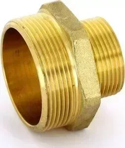 Ниппель Uni-Fitt редукционный НР 2" х 1 1/4" латунный (600G7500)