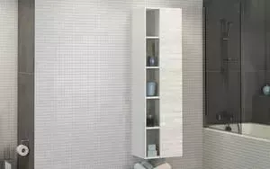 Пенал Comforty Прага 45 дуб белый (4136272)