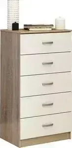 Комод МАСТЕР Милан-17 600х5 (дуб сонома-белый) МСТ-КДМ-17-СБ-16