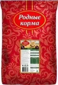 Корм Родные Корма Сухой Родные а Баранина 26/12 для взрослых кошек 3/5 пуда 10 кг