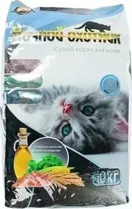 Сухой корм Ночной охотник с курицей для котят 10кг
