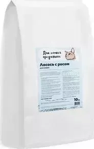 Сухой корм Для самых преданных Лосось с рисом для кошек 10кг