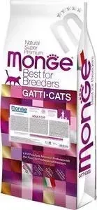 Сухой корм Monge Adult Cat Rich in Chicken с курицей для взрослых кошек 10кг