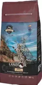 Сухой корм LANDOR Adult Cat Fish and Rice гипоаллергенный с рыбой и рисом для взрослых кошек 10кг