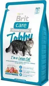 Сухой корм Brit Care Cat Tobby с уткой для кошек крупных пород 7кг (512980)