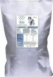 Сухой корм BLITZ Superior Nutrition Adult Cats Sterilised с индейкой для стерилизованных кошек 10кг