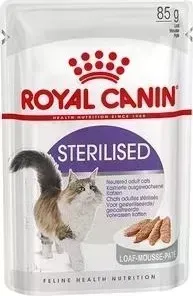 Паучи Royal Canin Sterilised Adult Cat Mousse паштет для стерилизованных кошек 85г (787601)