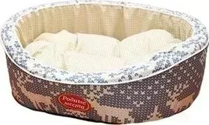 Лежанка Родные места В гостях у северных оленей для кошек и собак (43х38х15см)