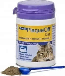 Фото №0 Средство ProDen PlaqueOff PlaqueOff Cat для профилактики зубного камня у кошек 40г
