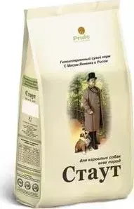 Сухой корм Стаут Гипоаллергенный с мясом ягненка и рисом для взрослых собак всех пород 15кг (СТ-14)