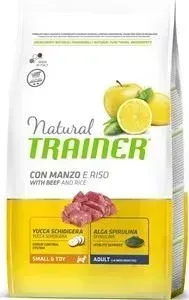 Сухой корм Trainer Natural Small Toy Adult with Beef and Rice с говядиной и рисом для взрослых собак мелких и миниатюрных пород 2кг