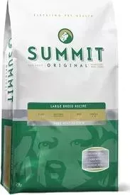 Сухой корм SUMMIT Original Large Breed Recipe Three Meat Chicken,Lamb Salmon с курицей,ягненком,лососем для собак крупных пород 12,7кг (10382)
